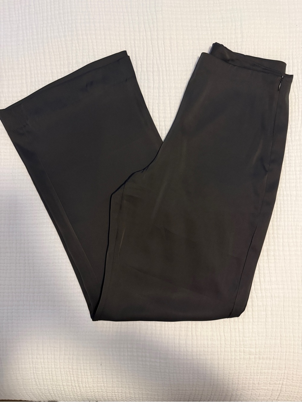 Zara Black Straight-Leg Women's Pants